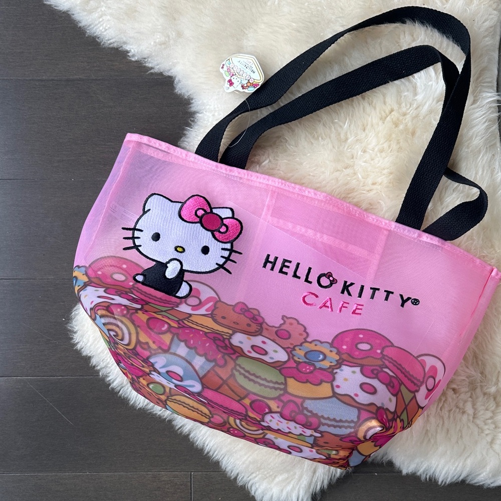 Hello Kitty Cafe Mesh Tote (Las Vegas)